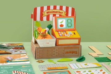 迷你市場  3歲+兒童創意手作 學前數學禮物