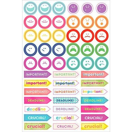 Essentials Student Planner Stickers Set of 575 Stickers 並行輸入