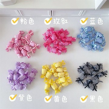 DIY材料✨ 布藝充棉棉花糖果DIY可愛少女手作製作衣服相框髮夾甜美材料配飾 手作材料 DIY輔材