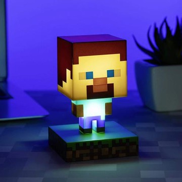【Paladone UK】Minecraft麥塊 史蒂夫造型燈 小夜燈 ICON系列