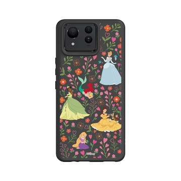 Zenfone 11 Ultra SolidSuit 黑 - 迪士尼-公主系列 Disney Princess - 迪士尼公主 - 公主與花
