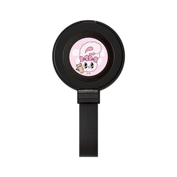 【TOXOXO】艾絲樂小兔｜甜美星眸：15W二合一磁吸支架無線充電器(手機+Watch)