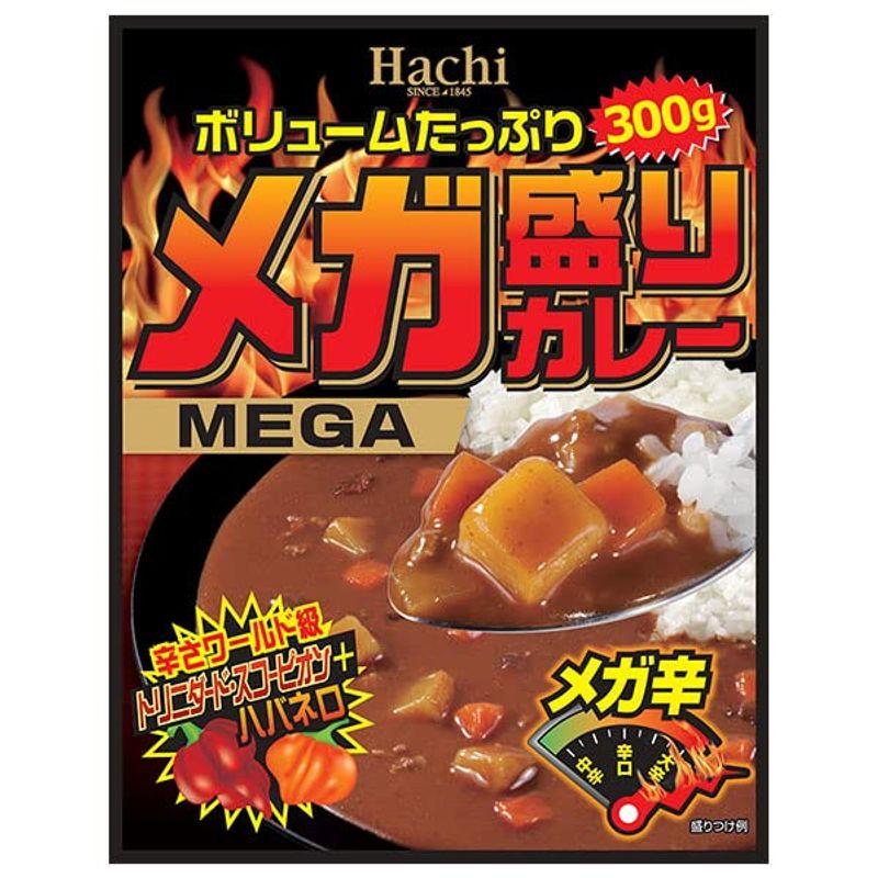 ハチ食品 メガ盛りカレー メガ辛 300g×20個入