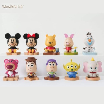 知音JEAN Wooderful life x 迪士尼Disney 彈簧擺飾-米奇/米妮/維尼/小豬/胡迪/巴斯/三眼怪/熊抱哥/小飛象