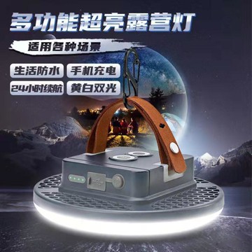 應急燈便攜戶外露營燈無線應急家用夜市燈地攤燈超亮充電式地攤照明燈 雙11全館免運