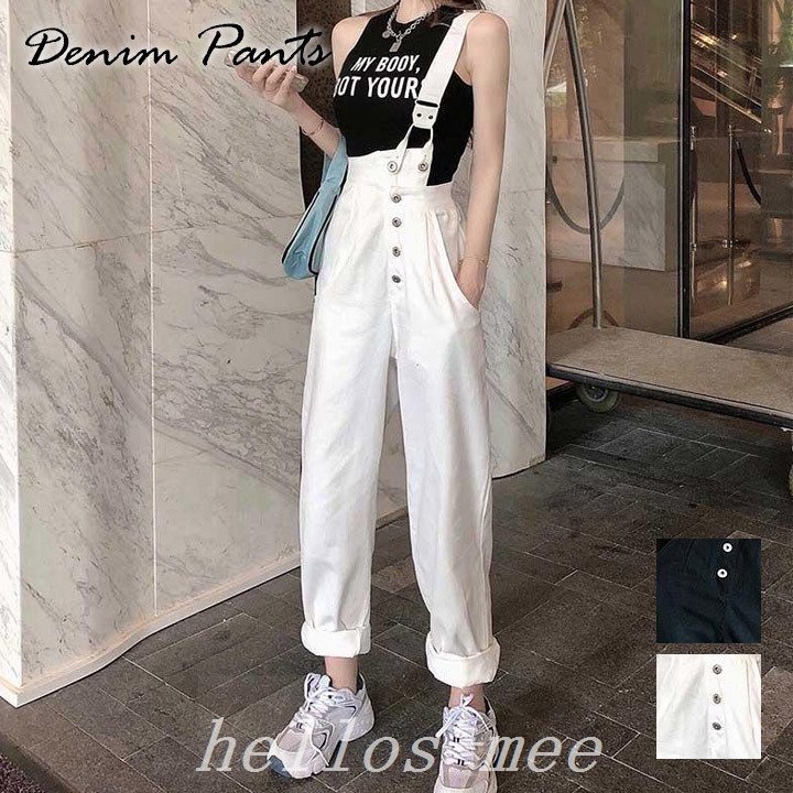 オールインワン サロペット ワイドパンツ ワンショルダー 38 | keeen.co.th