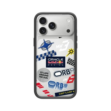 iPhone 17 Pro Max Mod NX -邊框背蓋組合 (相機按鈕) 黑 - Oracle Red Bull Racing - ORBR - Stickers