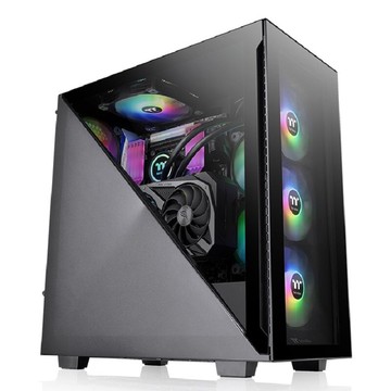 【獨家！另享10%回饋】曜越 Divider 300 TG ARGB 強化玻璃中直立式機殼/黑CA-1S2-00M1WN-01/白CA-1S2-00M6WN-01