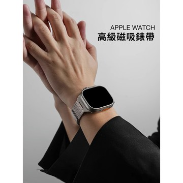 《台灣出貨》適用 APPLE WATCH 高級磁吸錶帶 不掉色錶帶 磁吸錶帶 S11 S10 45 46mm 女士錶帶