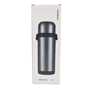 LocknLock 樂扣樂扣 LHC1439BLU-OCH 便攜式保溫壺  銀色  1L  1個