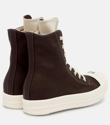 Rick Owens Sneaks canvas high-top sneakers