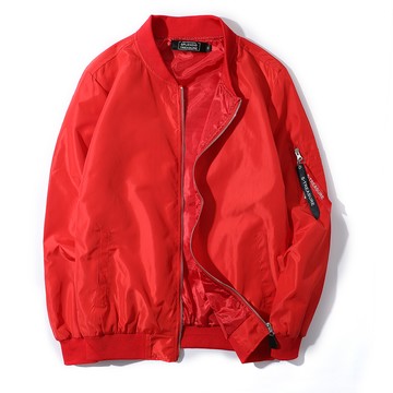 經典雙色飄帶MA-1飛行外套 / 男女可穿 / M-2XL【QM88918】