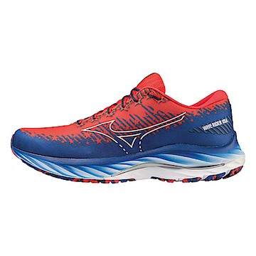 Mizuno Wave Rider 27 [J1GC235204] 男 慢跑鞋 運動 路跑 一般型 避震 美津濃 藍紅白