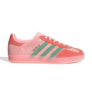 Adidas Gazelle Indoor 女鞋 粉綠色 運動 經典 麂皮 復古 膠底 愛迪達 休閒鞋 IG6782