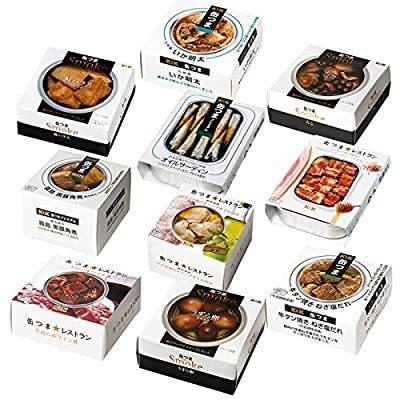 缶つま 缶づめ 10種類10食 詰合せセット（国分 kk）