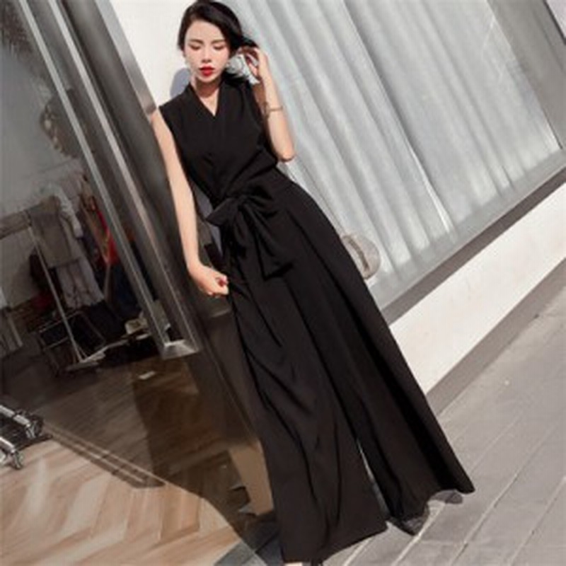 パーティードレス セットドレス 二次会 オールインワン ワイドパンツ ノースリーブ 結婚式 代 30代 式典 お食事会 通販 Lineポイント最大8 0 Get Lineショッピング