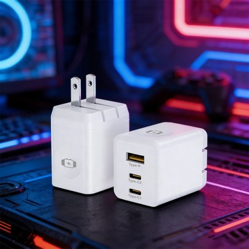 Meet Mind 42W GaN氮化鎵快充頭 3孔PD充電器 Watch無線充電器