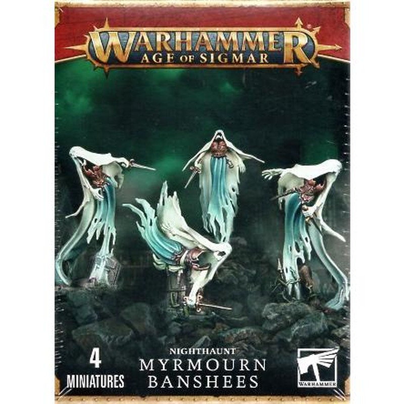 新品】ナイトホーント：ミルモーン・バンシー (ETB版) ウォーハンマー (Nighthaunt:Easy to Build Myrmourn  Banshees) (WARHAMMER AGE OF SIGMAR) | LINEブランドカタログ