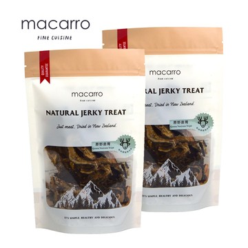 原野鹿胃75g-2包組(紐西蘭進口肉乾/狗零食)