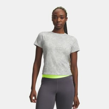 【UNDER ARMOUR】UA 女 Velociti Pro 印花短袖T-Shirt_6012729-069