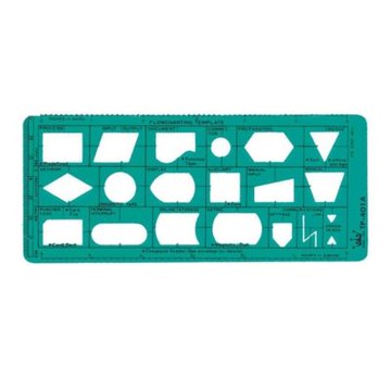【徠福】電腦流程定規-73x171x0.8mm /片 TP-401A