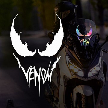 臺灣出貨🤩復仇者聯盟漫威毒液Venom車貼動漫摩托 機車摩托車 創意車身改裝飾貼紙