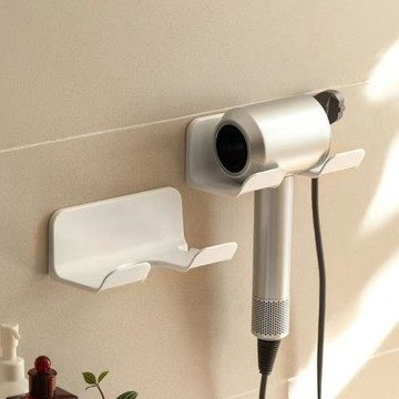 懶角落電吹風機置物架免打孔衛生間壁掛支架浴室風筒收納外貿批發