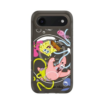 iPhone Air AirX 本質黑 - 海綿寶寶 SpongeBob - 一起玩耍