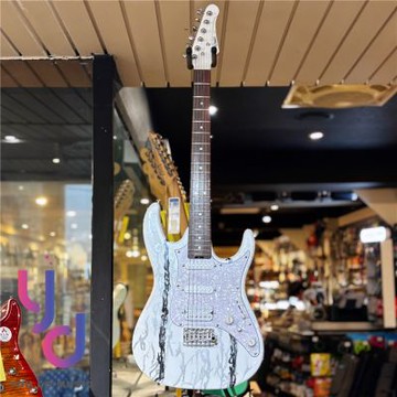 亞都代理 Ories FF40 水墨 漂流漆 特別版 電 吉他 九段音色 附贈高階琴袋 終身保固