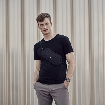 VICTORINOX 瑞士維氏 TA 5.0 貼身防搶包RFID 黑 610601