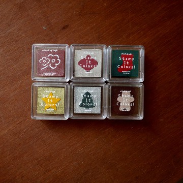 【什物】聖誕期間限定 | 雙色造型印台