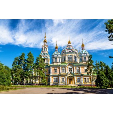 中亞大絲路三國12日｜哈薩克．吉爾吉斯．烏茲別克．李白的故鄉．古都撒馬爾罕．高速火車．獵鷹秀_25ALAMU12