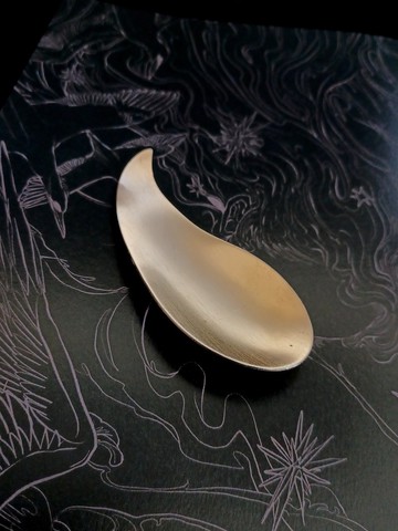 vintage jewelry  Kim 現代主義 水滴 銅製別針