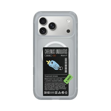 iPhone 17 Pro Max AirX 流變灰 - Marine Debris - 醬料瓶蘇眉魚