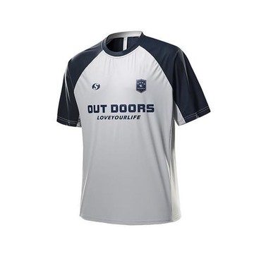 【巴黎精品】現貨+預購 男短袖上衣男裝男短袖T恤-運動登山散步健身男裝3色a1jm64