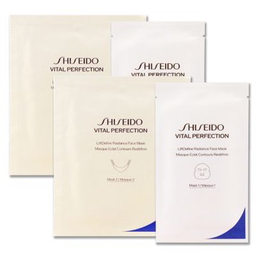SHISEIDO 資生堂 激抗痕亮采緊緻面膜（Mask1+Mask2）x 2