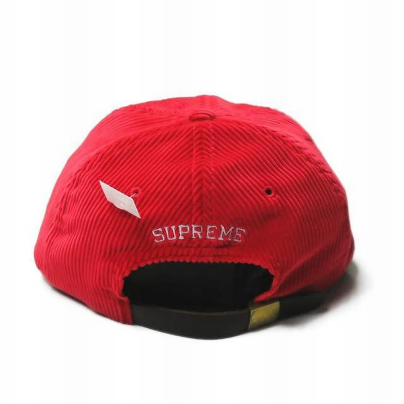 シュプリーム Supreme 17SS アメリカ製 Corduroy S Logo 6-Panel