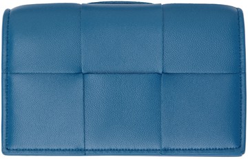 Bottega Veneta 蓝色 Cassette 卡包