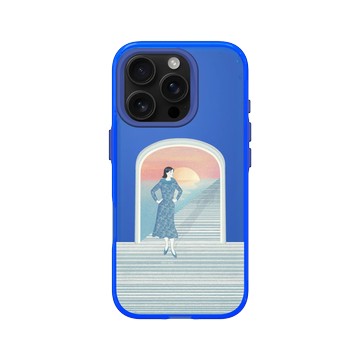 iPhone 16 Pro Clear 激光藍 - 欣蒂小姐 Miss Cyndi - 女子優雅