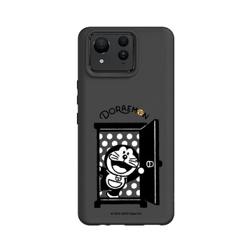 Zenfone 11 Ultra SolidSuit 黑 - 哆啦A夢 Doraemon - 黑白任意門款
