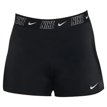 NIKE 耐吉 Logo Tape 女款水上運動型短褲 NESSD187  S  黑色