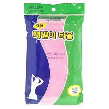 Jungjun Industry 神奇去角質毛巾  粉色  1條