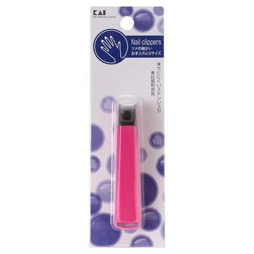 KAI 貝印 指甲剪 HL-0601 S  桃紅  1個