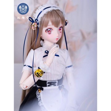 原創二次元bjd3三分mdd女娃娃Ludy卡通可愛sd關節人偶動漫日本