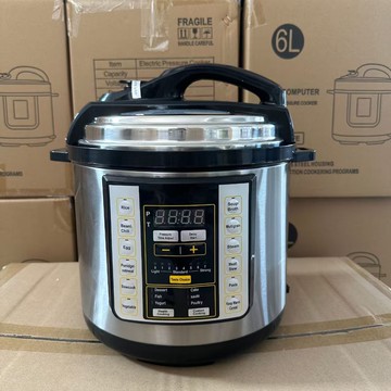 跨境6L電壓力鍋多功能大容量電飯煲美規110V現貨中性包裝工廠直發【宜家良品百貨】
