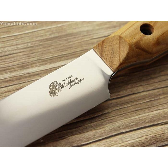 Makkari knives マカリ ナイフ ミニ鉈 暖 オリーブウッド