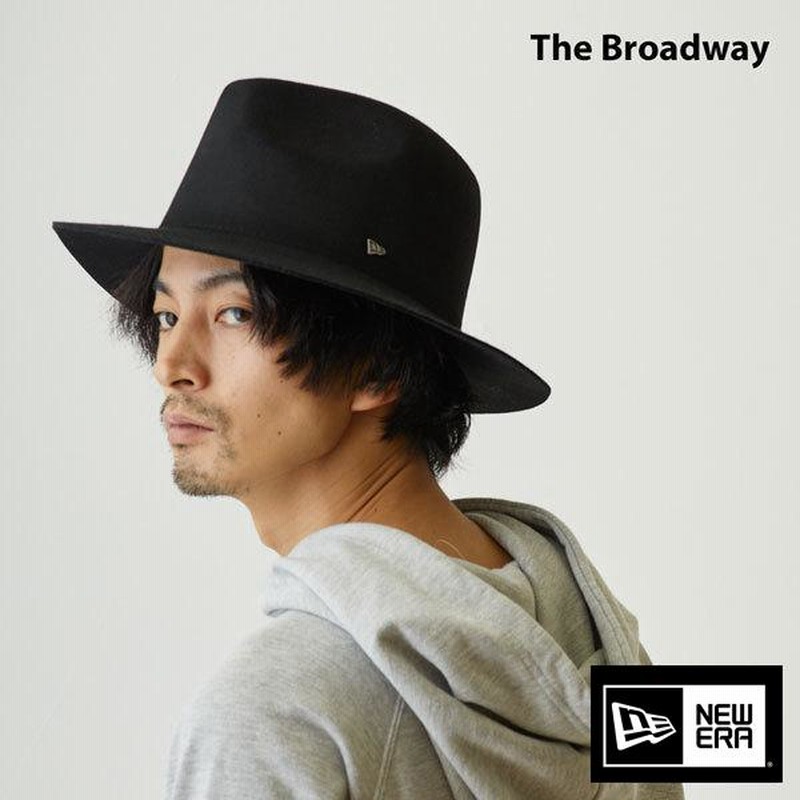 ニューエラ ハット The Broadway wool felt ブロードウェイ 広つば