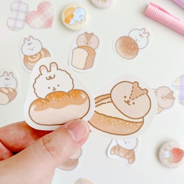 軟綿綿的麵包貼紙包 手帳貼紙