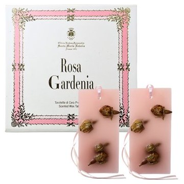 Santa Maria Novella Rosa Gardenia 玫瑰梔子花香氛掛蠟 30g x2入 平行輸入