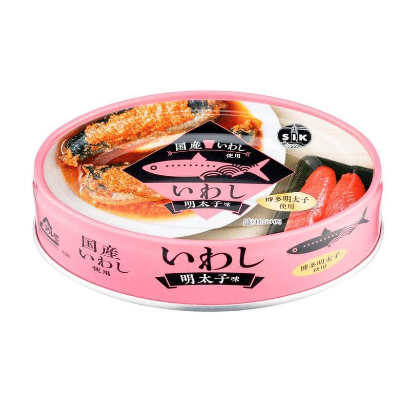 信田缶詰 国産いわし明太子味 100g×24缶